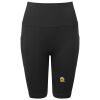 Women’s TriDri® ribbed seamless '3D Fit' cycle shorts Thumbnail