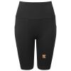 Women’s TriDri® ribbed seamless '3D Fit' cycle shorts Thumbnail